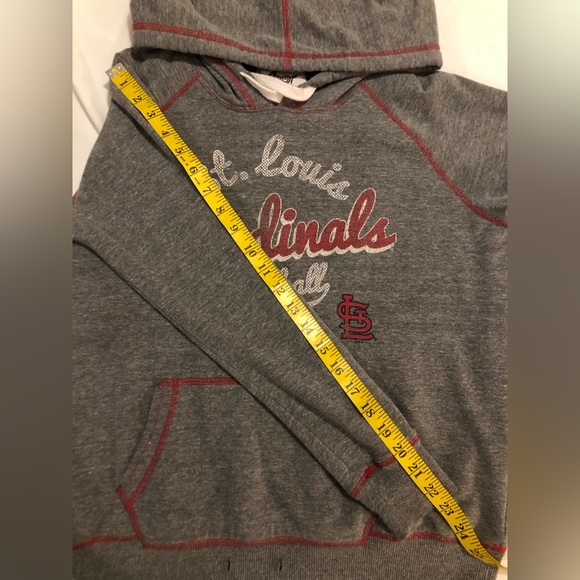 St. Louis Cardinals thin hoodie with front pouch, L - Picture 9 of 12